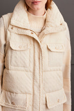 Load image into Gallery viewer, Tribal - 1979O - Quilted Mock Neck Vest - Moonstone
