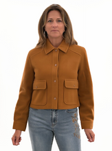 Load image into Gallery viewer, Orly - 90001 - Cropped Jacket - Tobacco
