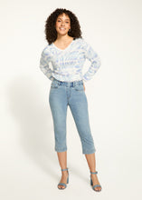 Load image into Gallery viewer, FDJ - 2289669 - Pull On Capri - Indigo Blue
