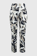 Load image into Gallery viewer, Joseph Ribkoff - 251001 - Tropical Print Slim Pant - Vanilla Multi
