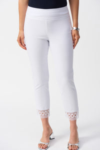 Joseph Ribkoff - 251053 - Millennium Cropped Pant - White