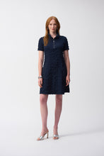 Load image into Gallery viewer, Joseph Ribkoff - 251084 - Bubble A-Line Dress - Midnight Blue
