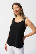 Load image into Gallery viewer, Joseph Ribkoff - 251970 - Silky Knit Scoop Neck Camisole - Black
