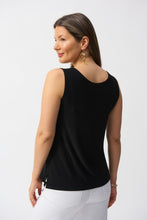 Load image into Gallery viewer, Joseph Ribkoff - 251970 - Silky Knit Scoop Neck Camisole - Black
