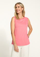 Load image into Gallery viewer, FDJ - 3013476 - Boat Neck Cami - Coral
