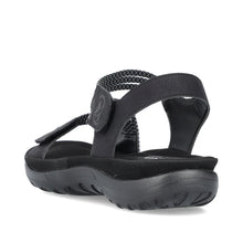 Load image into Gallery viewer, Rieker - 64870-00 - Sandals Namur/Ribbonstretch - Black
