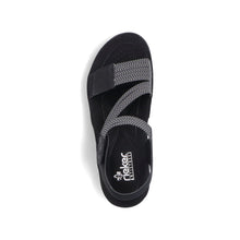 Load image into Gallery viewer, Rieker - 64870-00 - Sandals Namur/Ribbonstretch - Black
