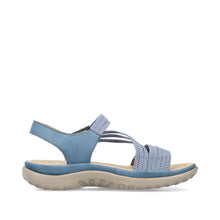 Load image into Gallery viewer, Rieker - 64870-14 - Sandals Guana/Ribbonstretch - Blue Jean
