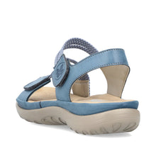 Load image into Gallery viewer, Rieker - 64870-14 - Sandals Guana/Ribbonstretch - Blue Jean
