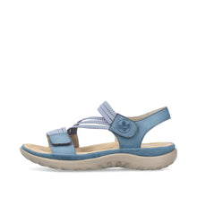 Load image into Gallery viewer, Rieker - 64870-14 - Sandals Guana/Ribbonstretch - Blue Jean
