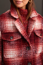 Load image into Gallery viewer, Tribal - 7183O - Jacket with Notch Collar - Port Wine
