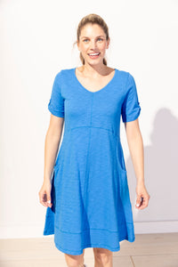 Escape - E80016 - Bistro Dress with Pockets - Riviera