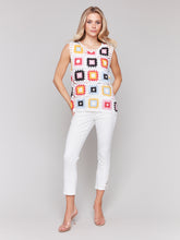 Load image into Gallery viewer, Charlie B - C4612 - Crochet Top - Multicolor
