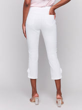 Load image into Gallery viewer, Charlie B - C5333X - Pull-On Jeans with Bow Detail - White
