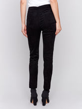 Load image into Gallery viewer, Charlie B - C5438R - Corduroy Jogger Pant - Black
