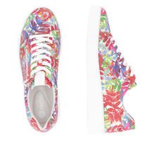 Load image into Gallery viewer, Rieker - D2E02-90 - Remonte Multi Flower Sneaker - Rock/Alabama/Multiflower
