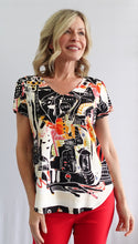 Load image into Gallery viewer, Softworks - 92521 - V-Neck Top - Multi
