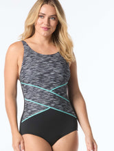 Load image into Gallery viewer, Gabar - G7T215 - High Neck One Piece Aquafitness - Black Multi
