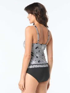 Beach House - H4F248 - Blair Tankini - Floral Allure