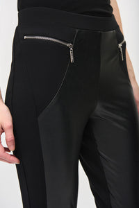 Joseph Ribkoff - 243041 - High-rise Minimalist Skinny Trousers - Black