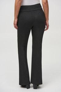 Joseph Ribkoff - 244008 - Flare Trousers With Pockets - Charcoal Grey