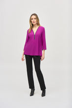 Load image into Gallery viewer, Joseph Ribkoff - 243314 - Silky Knit Fit and Flare Tunic - Empress
