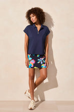 Load image into Gallery viewer, Tribal - 2090O - Dolman Polo Top - Jet Blue
