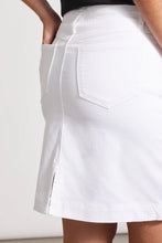 Load image into Gallery viewer, Tribal - 5366O - Pull-On Denim Skort With Pockets - White
