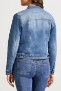 Load image into Gallery viewer, Tribal - 7574O - Classic Denim Jacket - Dark Vintage
