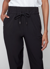 Load image into Gallery viewer, Charlie B - C5310S - Techno Pant - Black
