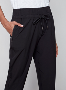 Charlie B - C5310S - Techno Pant - Black